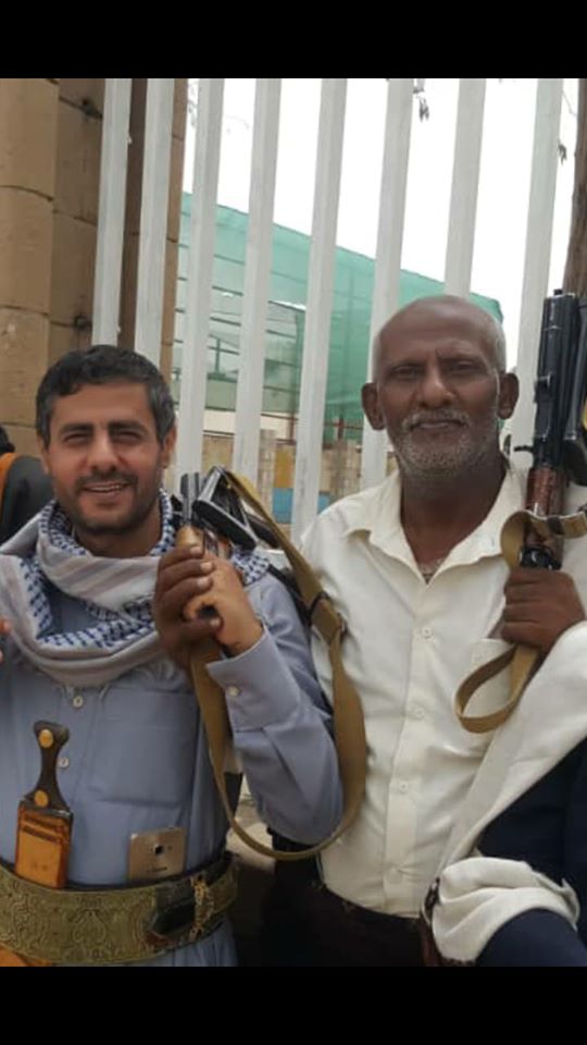 وصول قائد امداد اللواء الرابع التابع لطارق عفاش الى صنعاء .. صور