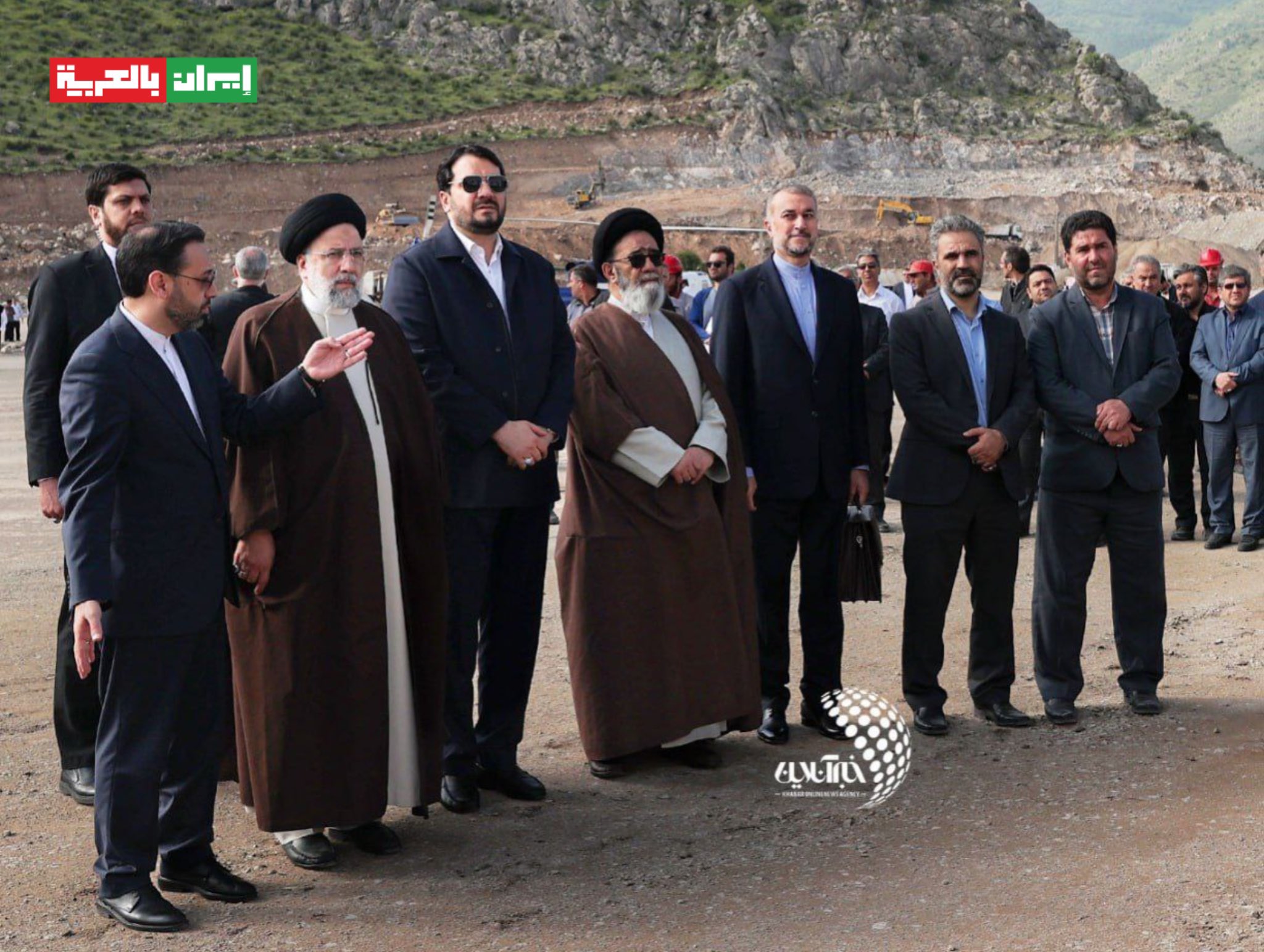 بالصور | آخر لقطات لرئيس جمهورية ايران قبل حادثة المروحية