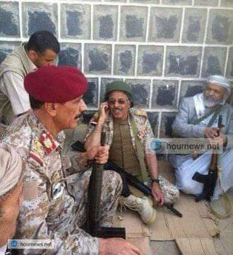 اخر صورة ل علي محسن الاحمر من صنعاء التقطت في مثل هذا اليوم 20/سبتمبر قبل 7 سنوات