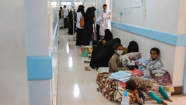 منظمةالصحة العالمية تُعلن رصد 913 حالة وفاة بوباء الكوليرا في اليمن منذ مطلع العام