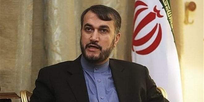 وزير الخارجيه الإيراني : إيران على اتصال دائم مع سورية فيما يتعلق بالأمن والتنمية المستدامة للمنطقة