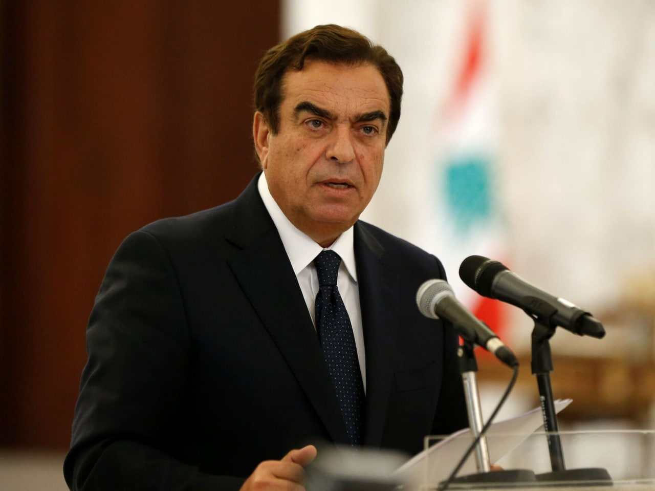من جديد .. وزير الإعلام اللبناني السابق جورج قرداحي يظهر اليوم رسميا من العاصمة صنعاء .. وهذاء ما قاله من العدوان على اليمن
