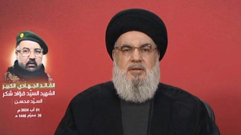حسن نصر الله: دخلنا مرحلة جديدة وعلى العدو ومن خلفه أن ينتظر ردنا الآتي حتماً .. ولا تراجع الا بشرط واحد فقط ..
