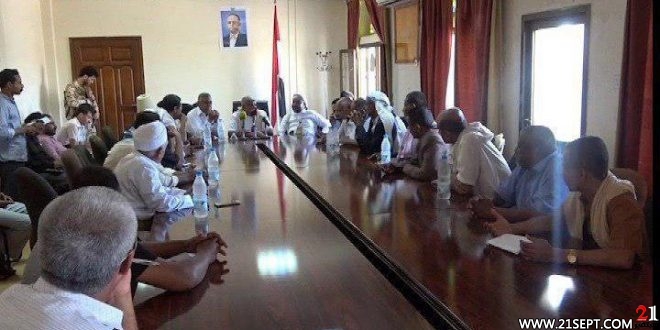 السلطة المحلية بمحافظة الحديدة تحمل الأمم المتحده المسؤولية لعدم إلزامها الطرف الآخر بتنفيذ إتفاق السويد
