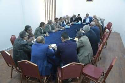 الأمين العام  لحزب المؤتمر يرأس اجتماعا للهيئة الوزارية للمؤتمر وحلفاؤه