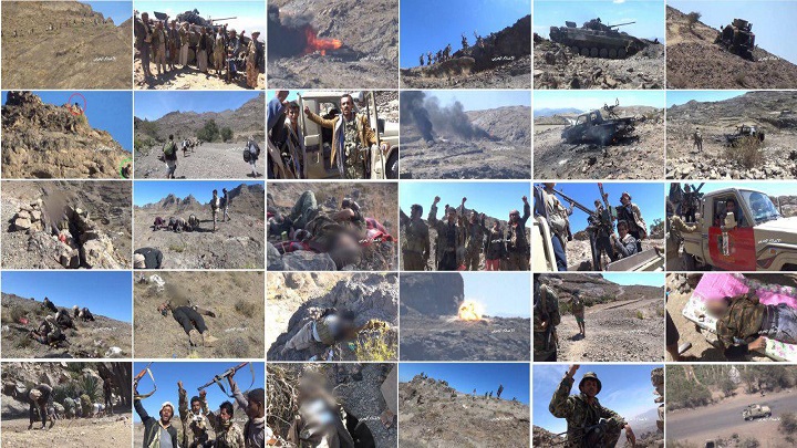 مشاهد نوعية لالتفاف المجاهدين على مواقع العدو من حصن حدة إلى جبل ناصة الإستراتيجي