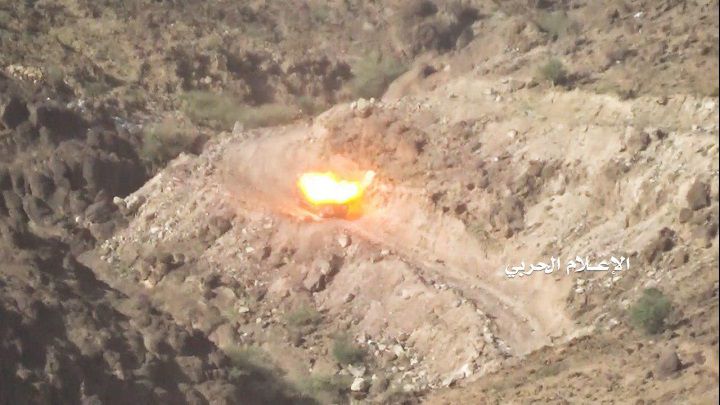 بث مشاهد لعمليات هجوم نوعية على مواقع المنافقين بصرواح مأرب