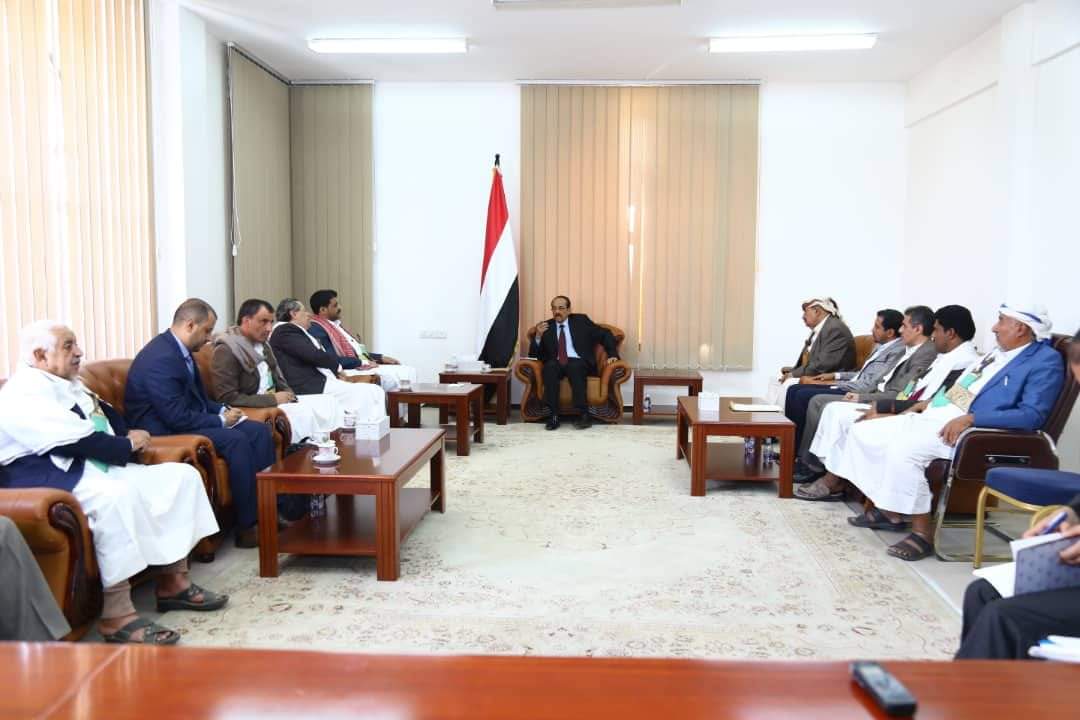 هيئة رئاسة مجلس الشورى تلتقي فريق المصالحة الوطنية والحل السياسي