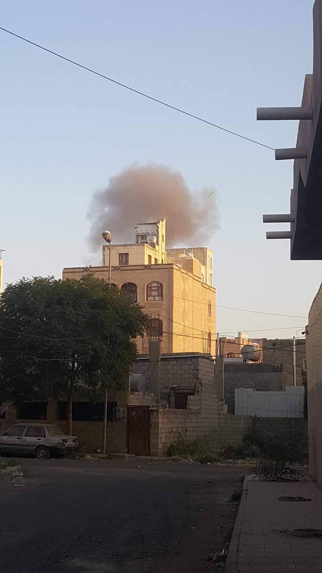 بالصور .. انفجار عنيف هز العاصمة صنعاء والسبب؟؟