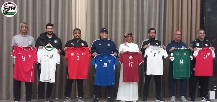 خليجي 25 بالبصرة :  منتخبنا يلعب بقميصه الرسمي الاحمر في مباراته امام السعودية مساء غد الجمعة