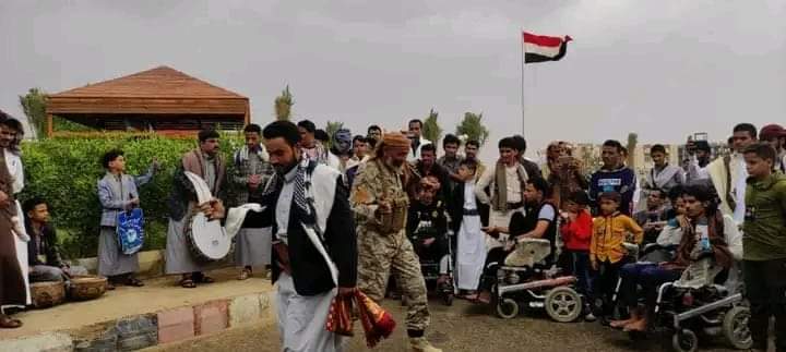 الجرحى من المرتزقه يتظاهرون في القاهرة احتجاجا على 