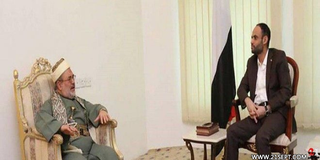 الرئيس المشاط يلتقي وزيري العدل والإدارة المحلية