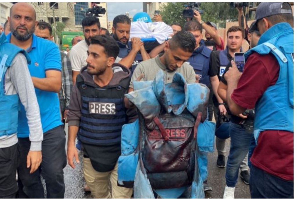 أستسهاد مراسل الجزيرة 