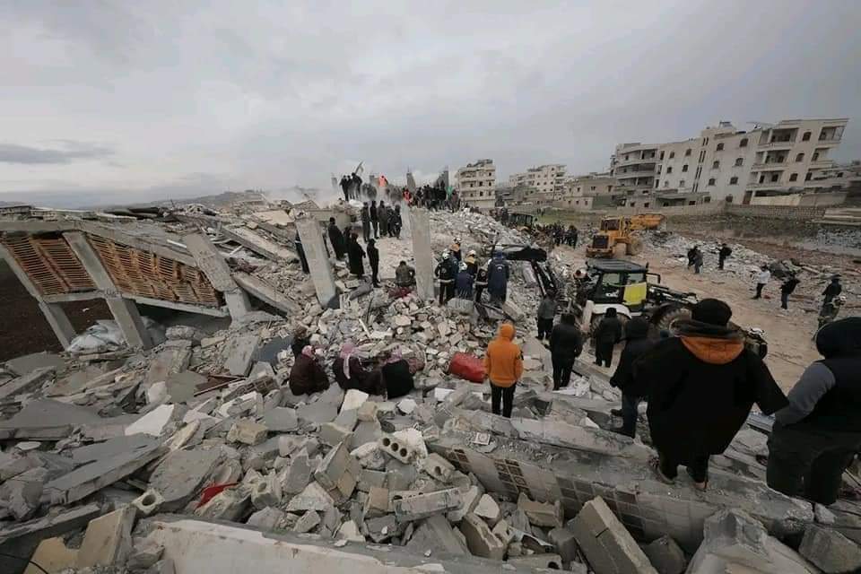 وكالات : إحصائية جديدة لضحايا زلزال تركيا وسوريا
