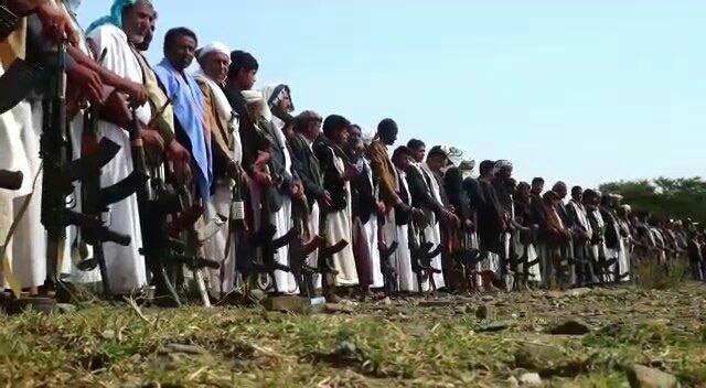 قبائل حيدان صعدة يعلنون النفير العام إلى جبهات القتال