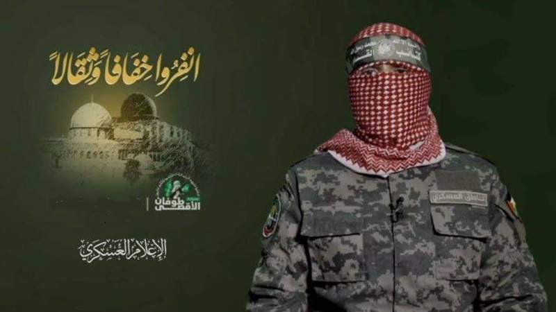 أهم ما جا في بيان أبو عبيدة قبل قليل  ..