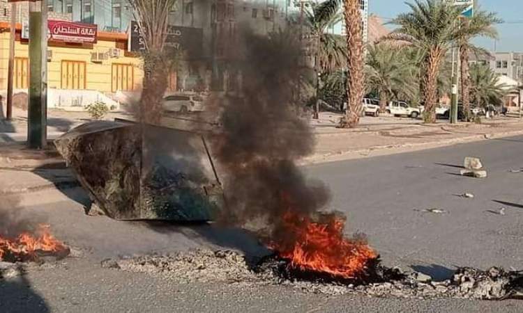 محافظة حضرموت : إعلان للانتقالي عقب الفوضى وأعمال الشغب وقطع الطرق في سيئون .. صور