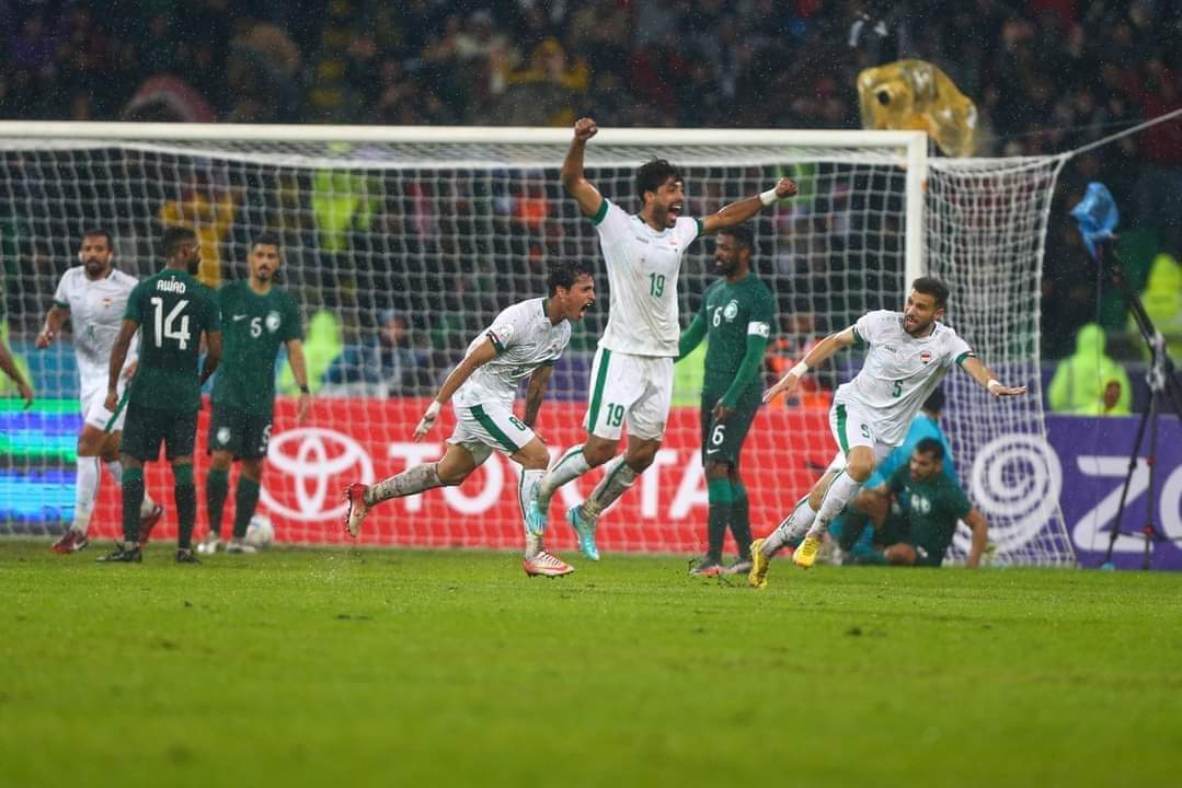 فوز منتخب العراق على منتخب السعودية بهدفين دون رد في كأس الخليج 25