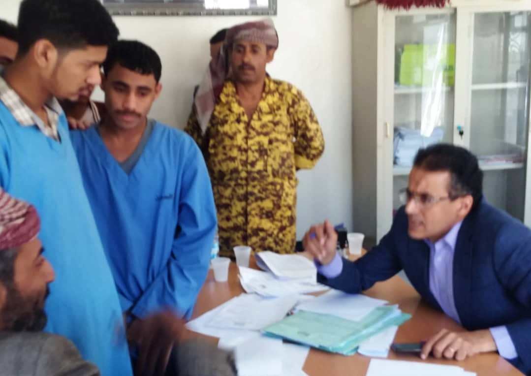 الإفراج عن 30 سجيناً خلال نزول ميداني لوكيل نيابة شمال الأمانة ...