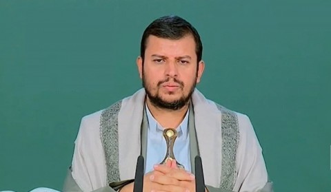 قائد الثورة السيد عبدالملك بدرالدين الحوثي وكبار قيادات حكومة صنعاء يرحبون بقادة حماس 