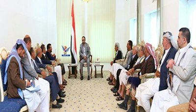 رئيس المجلس السياسي الأعلى يزف البشرى لأهالي هذه المحافظة اليمنية
