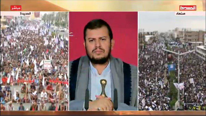 خطاب اليوم .. السيد عبد الملك الحوثي : مهما سعت قوى الطاغوت وعملائها لإخضاعنا سنتمسك بموقف 