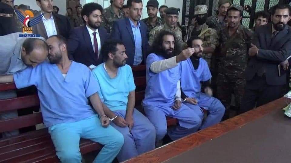 شاهد بالصور  .. بدء محاكمة المومري وحجر وعلاو بجريمة إذاعة إشاعات مغرضة بقصد تكدير الأمن العام