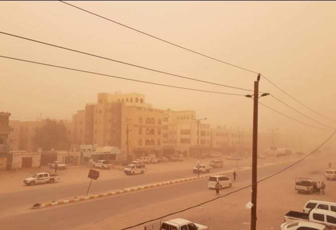 مركز الأرصاد ينبه من موجة غبار واسعة الانتشار  .. تفاصيل طارئه