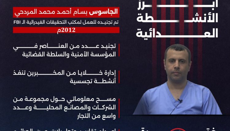 جاسوس في الخلية التي تعمل لصالح العدو يعترف بتعرضه للإبتزاز بعد تصويرة وهو يمارس الرذيلة وتهديده بنشر الفيديو في حال رفضه للقيام بهذا العمل