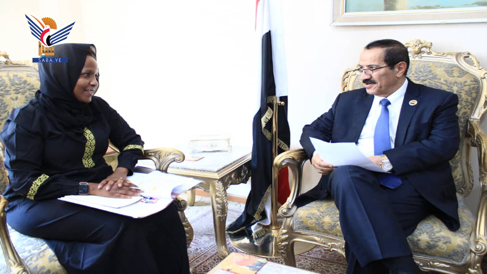 وزير الخارجية بصنعاء يلتقي مساعد الأمين العام للأمم المتحدة 
