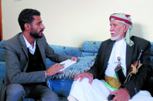في مقابلة خاصة مع والد رئيس الشهداء الرئيس الشهيد صالح الصماد السيد عبدالملك الحوثي أبلغني وجها
