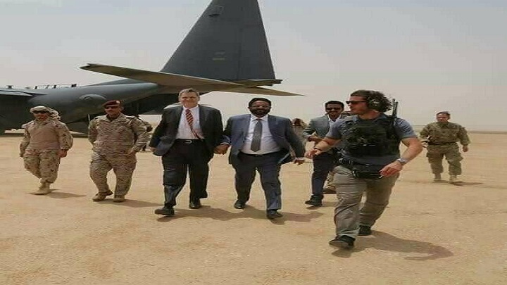 السفير الامريكي يزور مأرب ويلتقي بهذه القيادات من المرتزقه