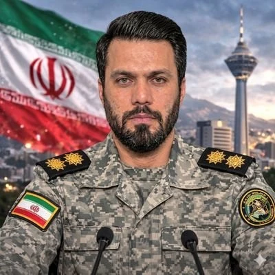 المتحدث بإسم مقر خاتم الأنبياء التابع للجيش الإيراني العقيد إبراهيم ذو الفقاري قسما بدمائك يا سيدي.. لا تطبيع لا سلام لا تفاوض ساعات قليلة ترقبوا”