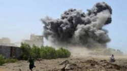 طيران العدوان يشن 7 غارات جويه عنيفه على محافظة عمران .. ( المكان المستهدف)