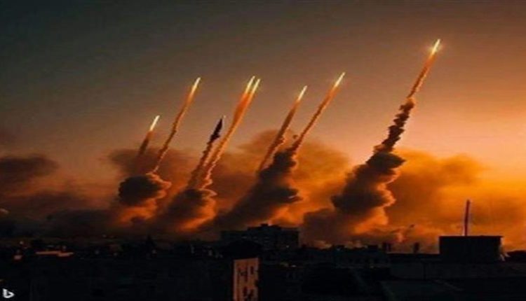 هجوم واسع هو الأول من نوعه عشرات الصواريخ تدك عدد من المدن الإسرائيلية المحتلة