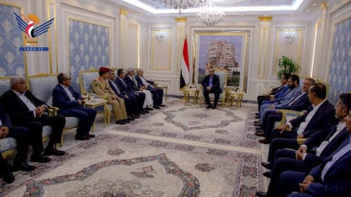 اليمين الدستوري أمام الرئيس المشاط لأعضاء حكومة التغيير والبناء ...