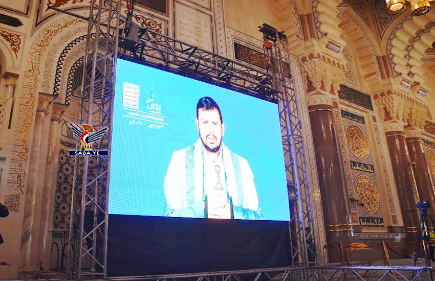 السيد عبدالملك الحوثي  يلتقي بوفود من قبائل مديريتي الجوبة والعبدية في مأرب