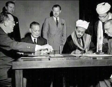 صور موثقة في مقر منظمة الامم المتحدة يعود تاريخها في 30سبتمر 1947 ( التفاصيل )