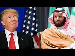 دونالد ترامب يجر محمد بن سلمان ومحمد بن زايد بالسلاسل وسط شوارع لندن 