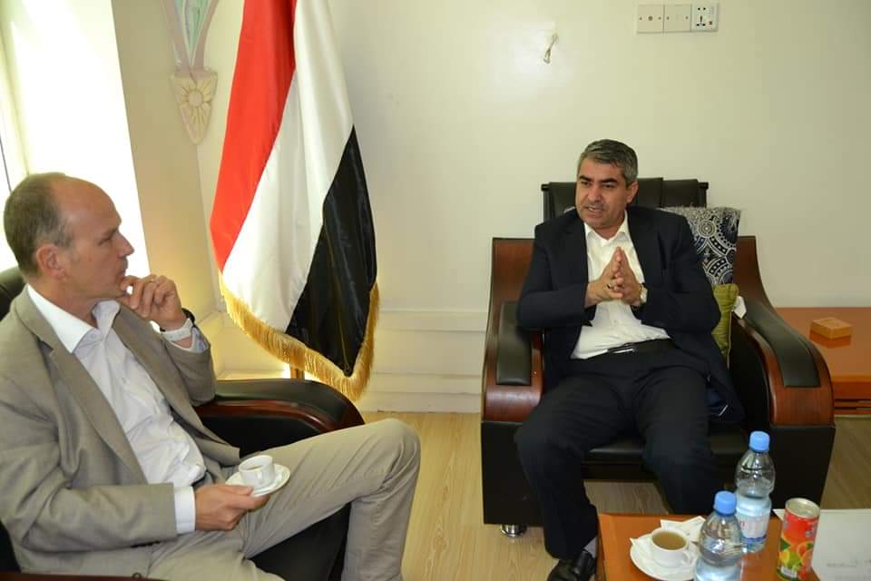 طاووس يلتقي رئيس برنامج الطوارئ منظمة الناس في حاجة PlN