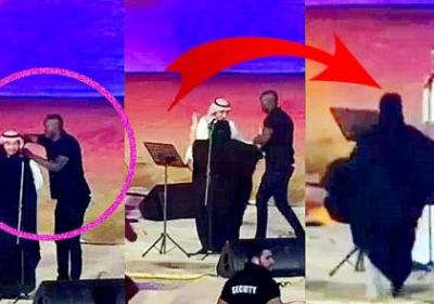 في حفل فني بالطائف شاهد بالفيديو فضيحه اخلاقيه لفتاه سعوديه تحاول إغتصاب الفنان ماجد المهندس
