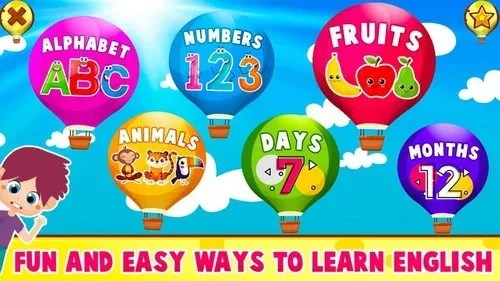 تعرف على أفضل تطبيق لتعلم اللغة الإنجليزية للاطفال في سن مبكره