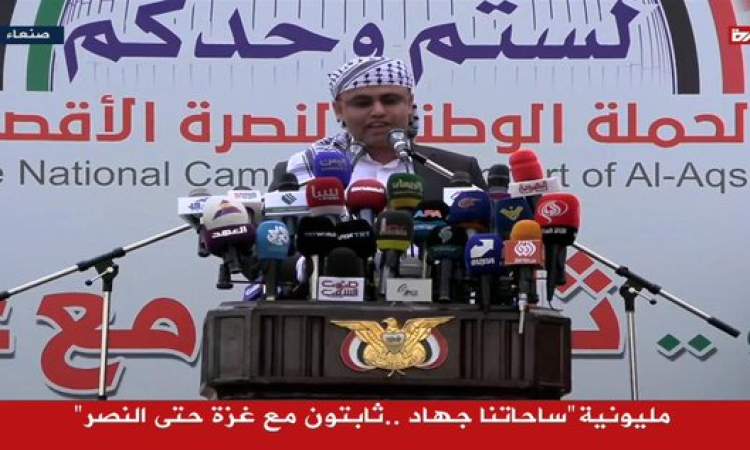 في كلمة قصيرة مختصرة تهديد غير مسبوق من رئيس الجمهورية للعدو الامريكي البريطاني