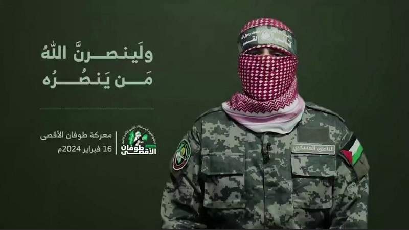 أبو عبيدة: المستقبل القريب والبعيد سيثبت وهم العدو وأكاذيبه.