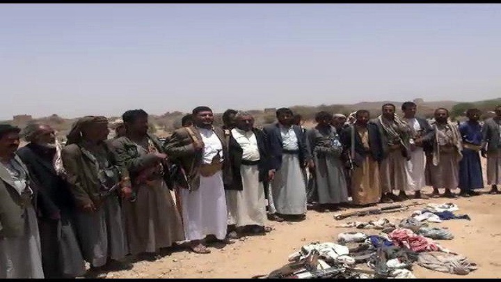 وساطة من شخصيات اجتماعية وقيادات من أنصار الله تنهي قضية ثأر في الجوف ( صوره )