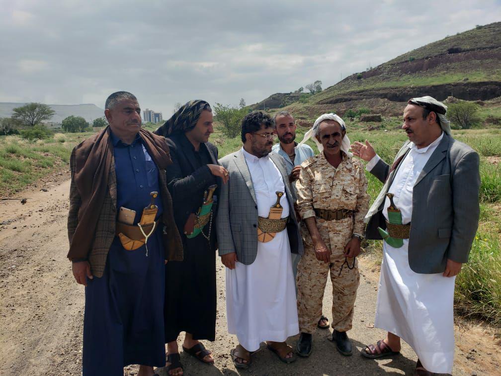 عمران تعالج أضرار السيول وتناقش بمعية عضو السياسي الأعلى والشيخ القاز حل قضايا إجتماعية للتفرغ لمواجهة العدوان