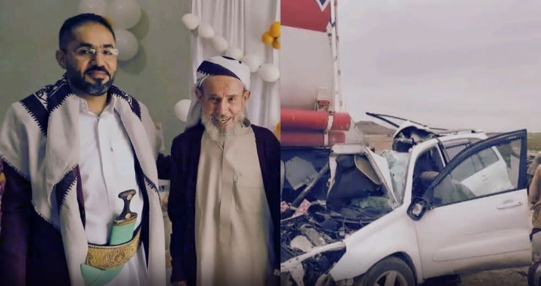 فاجعة في ذمار .. وفاة 5 من أسرة واحدة في حادث مروري مروع .. أسماء وصور