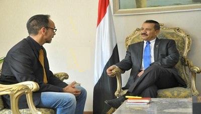 وزير الخارجيةالمهندس هشام شرف يلتقي الممثل المقيم لمكتب منظمة الهجرة