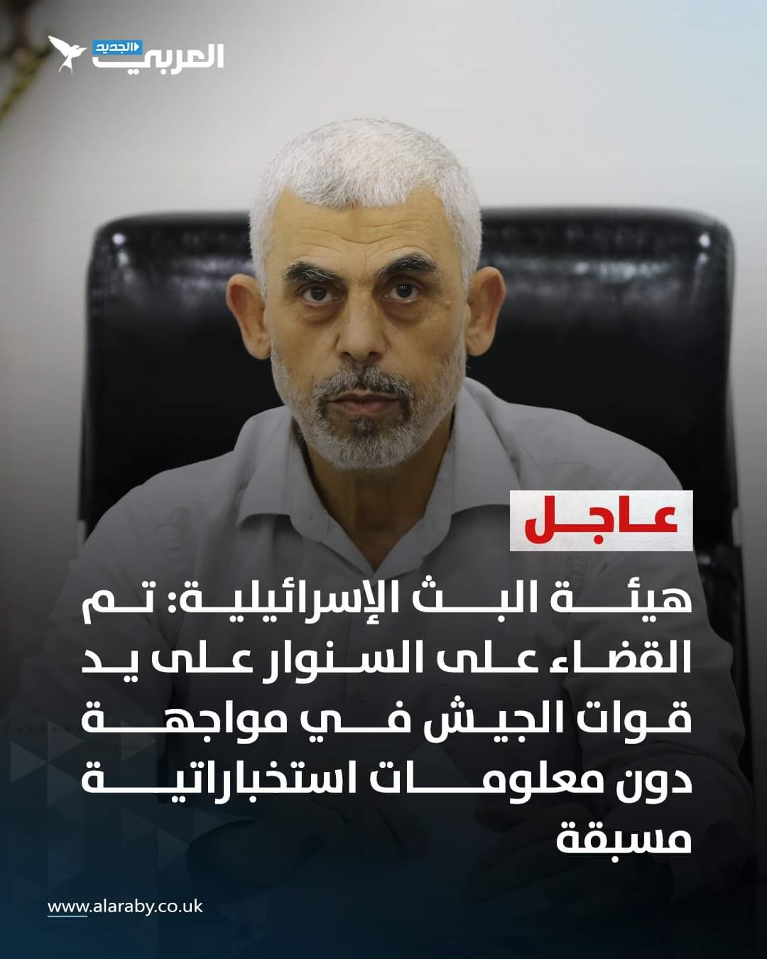 مصادر رويترز تؤكد مقتل يحيى السنوار بعملية إسرائيلية في غزة