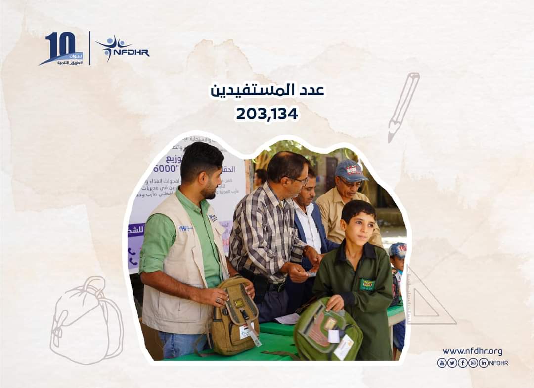 في الذكرى العاشرة .. NFDHR  تعلن عن اطلاق موقعه الاكتروني بحلته الجديدة  ...